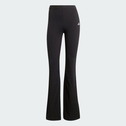 Calza Mujer Acampanadas Essentials Logo Pequeño Negro