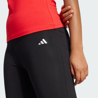 Calza Mujer Acampanadas Essentials Logo Pequeño Negro