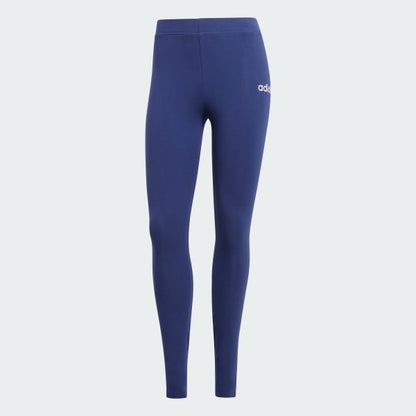 Calza Mujer de Algodón Essentials Linear Azul
