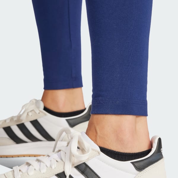 Calza Mujer de Algodón Essentials Linear Azul