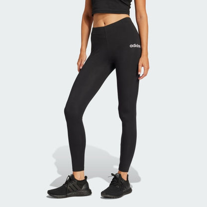 Calza Mujer Essentials Linear Cotton Negro