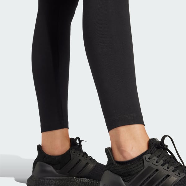 Calza Mujer Essentials Linear Cotton Negro