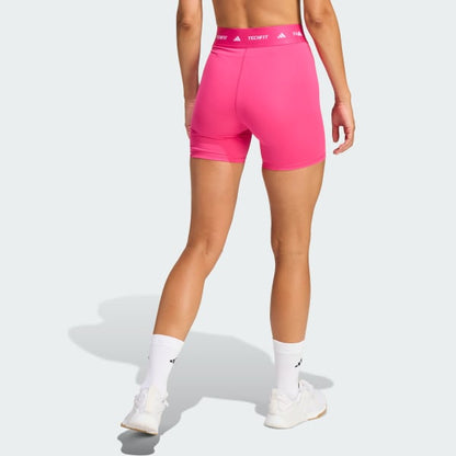 Calza Mujer cortas TECHFIT Magenta