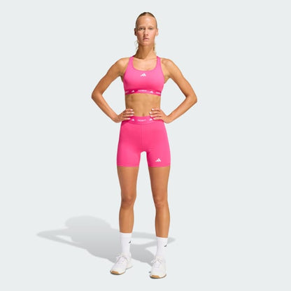 Calza Mujer cortas TECHFIT Magenta