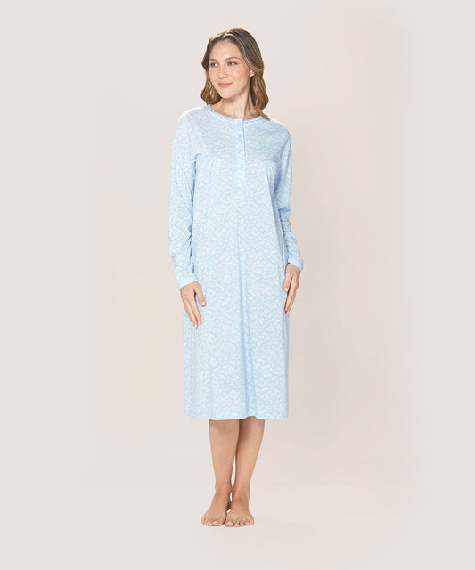 Camisa De Dormir Mujer Cotton Jeans