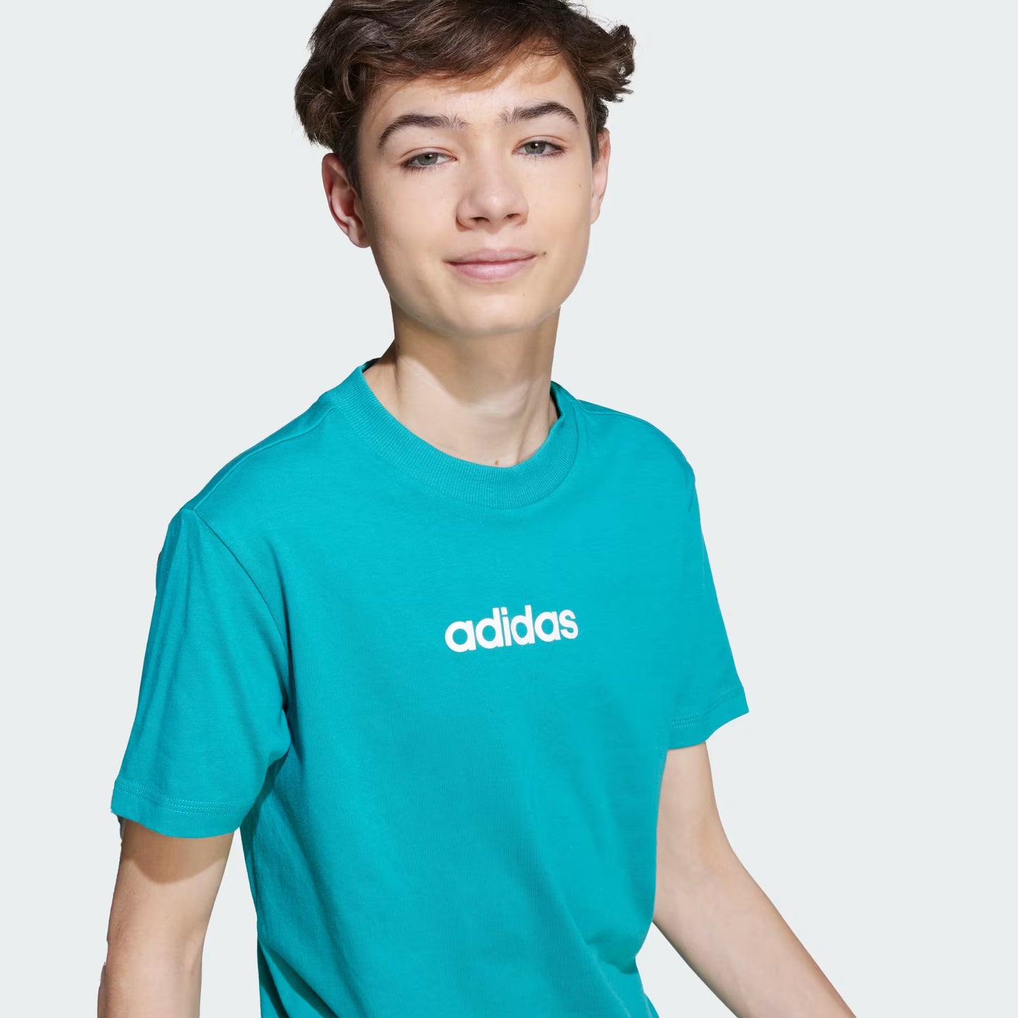 Polera Niño Essentials Pure Teal