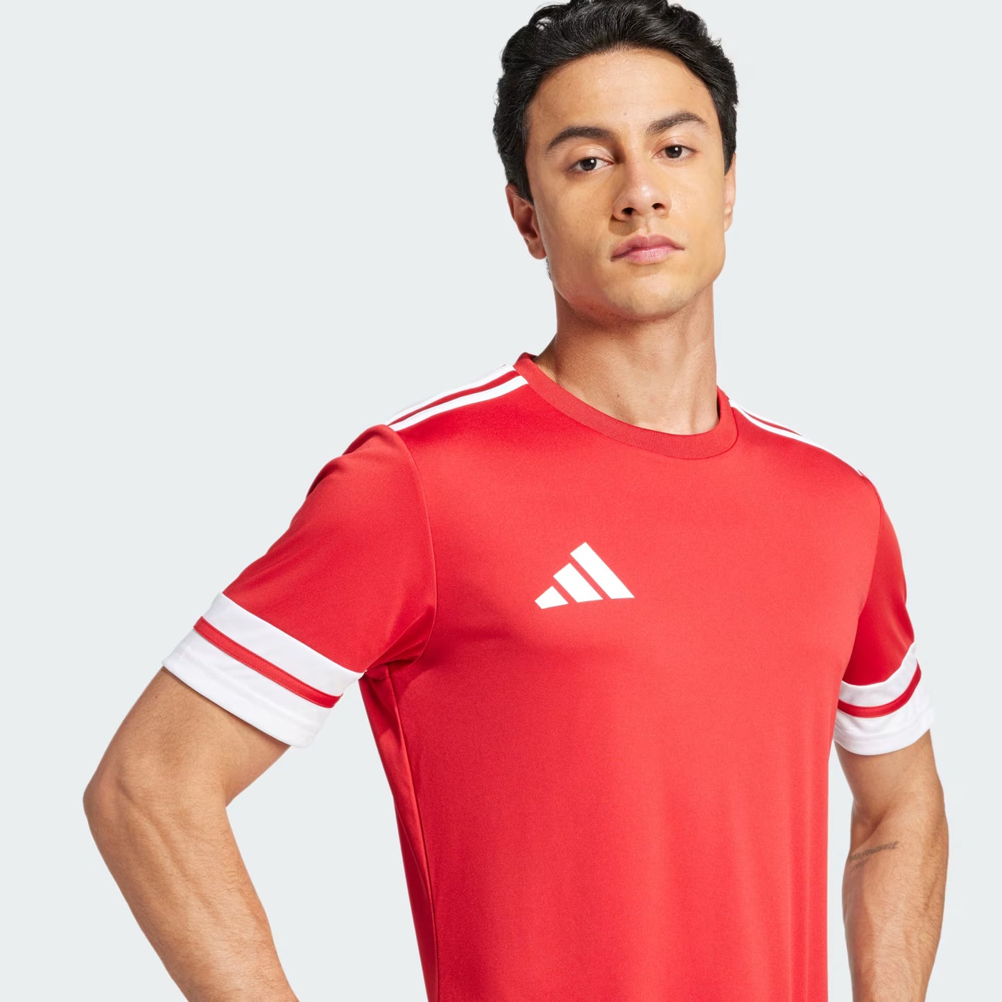 Polera Hombre Futbol Squadra 25 Roja