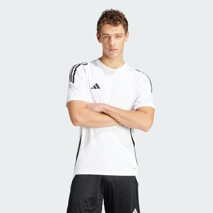 Polera Hombre Futbol Tiro 24 Blanca