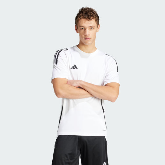 Polera Hombre Futbol Tiro 24 Blanca