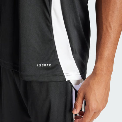 Polera Hombre Futbol Tiro 24 Negro