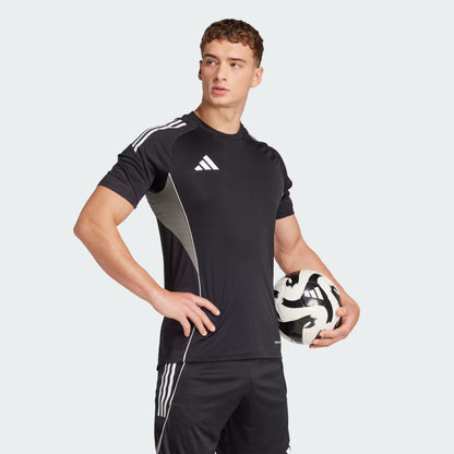 Polera Hombre Futbol Entrenamiento Tiro 25 Competition Black