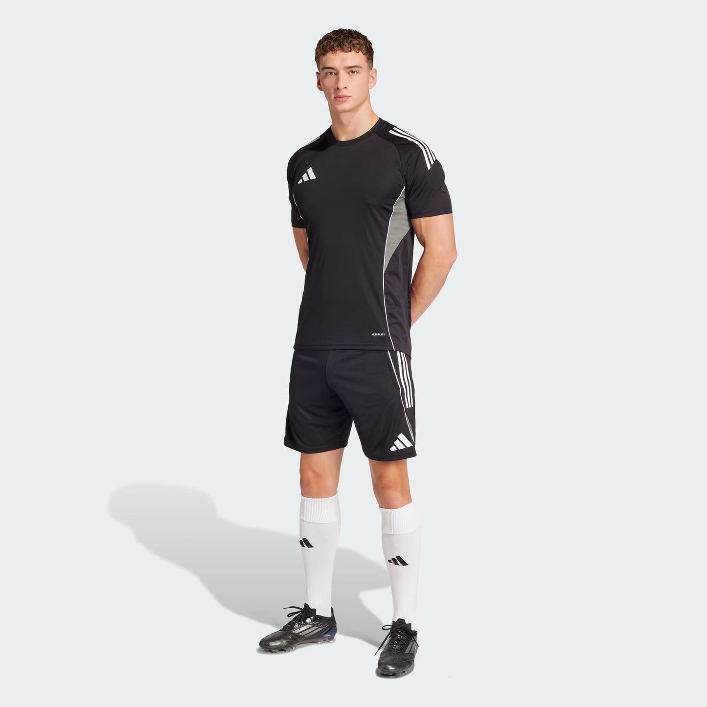 Polera Hombre Futbol Entrenamiento Tiro 25 Competition Black