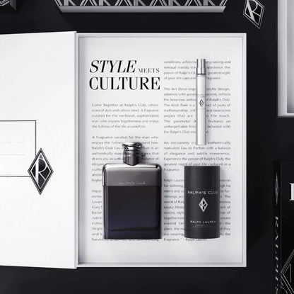 Perfume de Hombre Set Ralph's Club EDP Trio Gift 100 ml+10 ml+75 g
