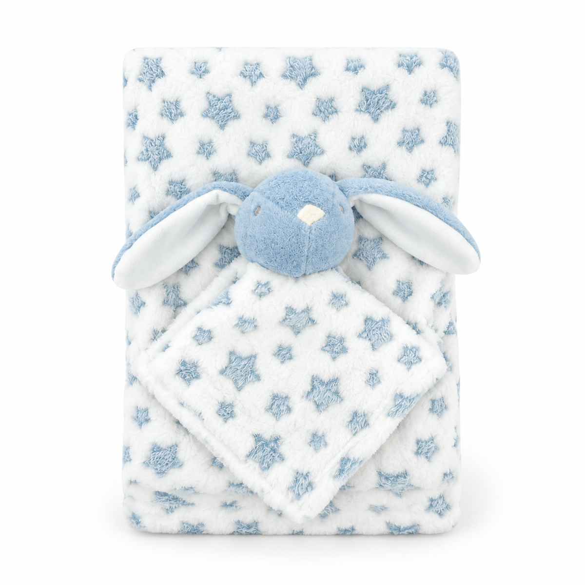 Manta De Bebe Plush Azul