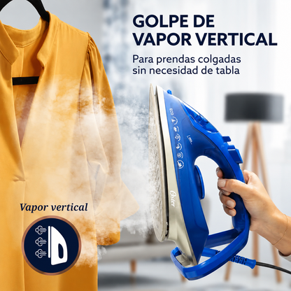 Plancha Oster AeroGlide Max S7800 Vapor 200g Modo Eco