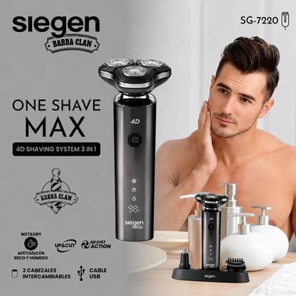 Afeitadora One Shave Max 3 en 1 SG-7220