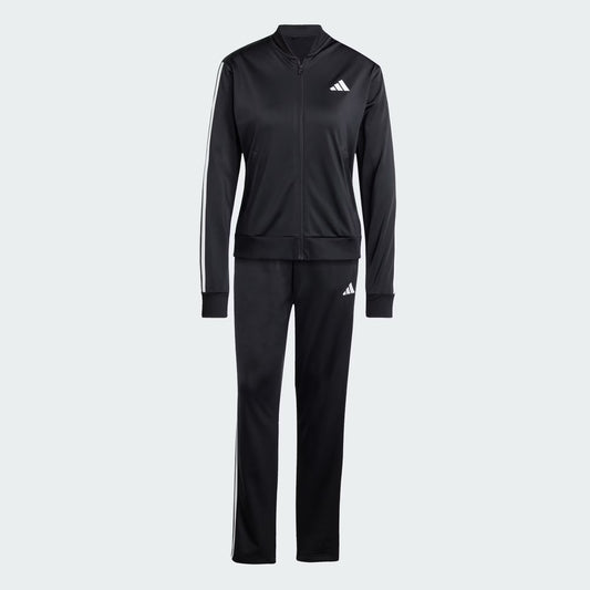 Buzo Mujer Conjunto Deportivo Essentials 3 Rayas Negro
