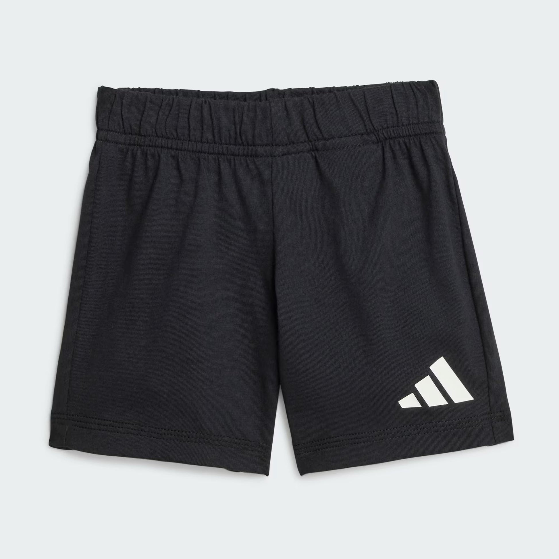 conjunto-polera-essentials-niños-negro/blanco