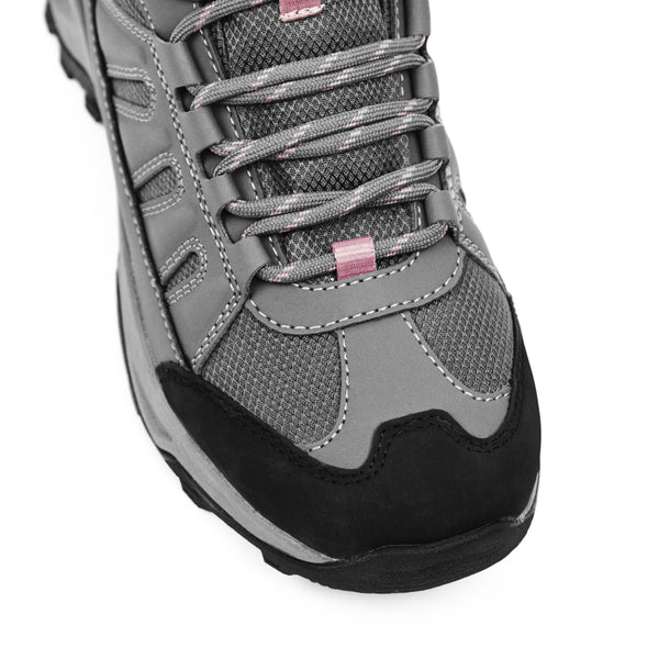 Botin Mujer Caña Alta Impermeable Clyde Gris