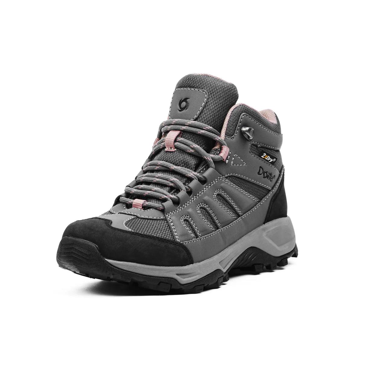 Botin Mujer Caña Alta Impermeable Clyde Gris