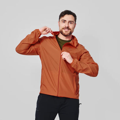 Chaqueta Hombre Compactable Airjkt Terracota