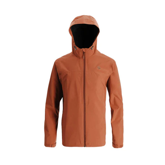 Cortaviento Hombre Impermeable Liven Terracota