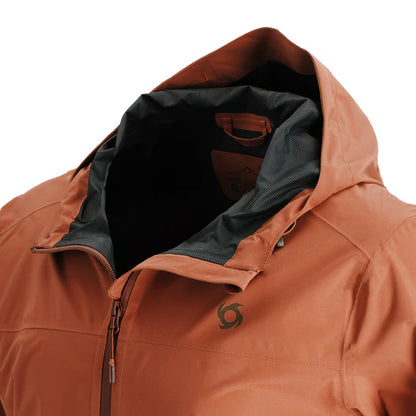 Cortaviento Hombre Impermeable Liven Terracota