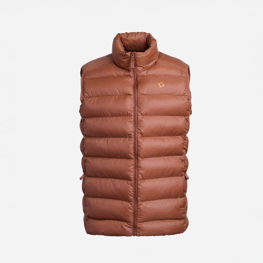 Parka Hombre Térmica sin Mangas Naos Terracota