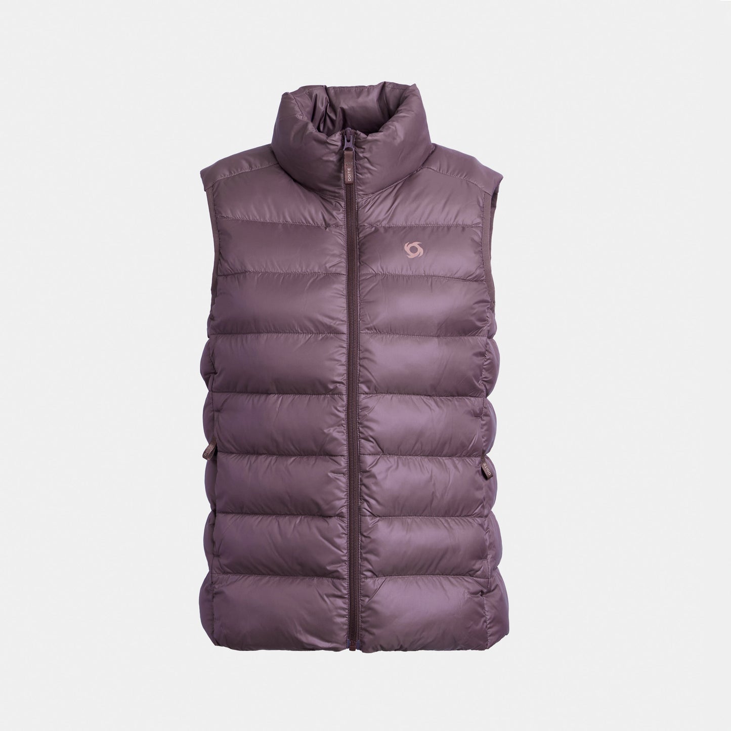 Parka Mujer Térmica Sin Mangas Naos Purpura Oscuro