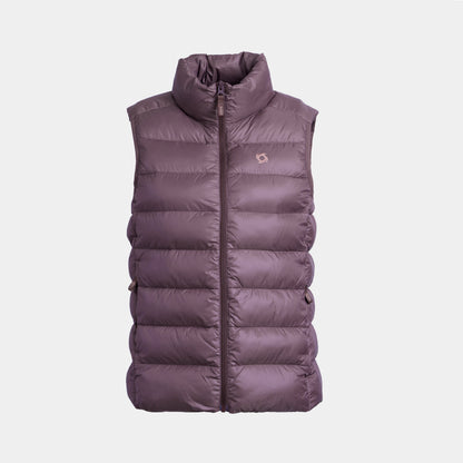 Parka Mujer Térmica Sin Mangas Naos Purpura Oscuro