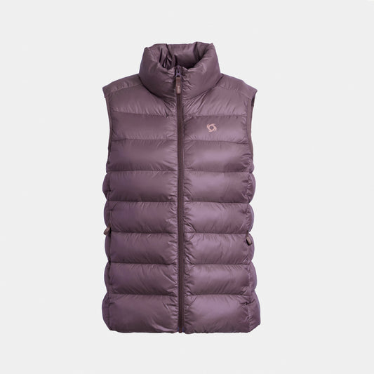 Parka Mujer Térmica Sin Mangas Naos Purpura Oscuro