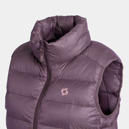 Parka Mujer Térmica Sin Mangas Naos Purpura Oscuro