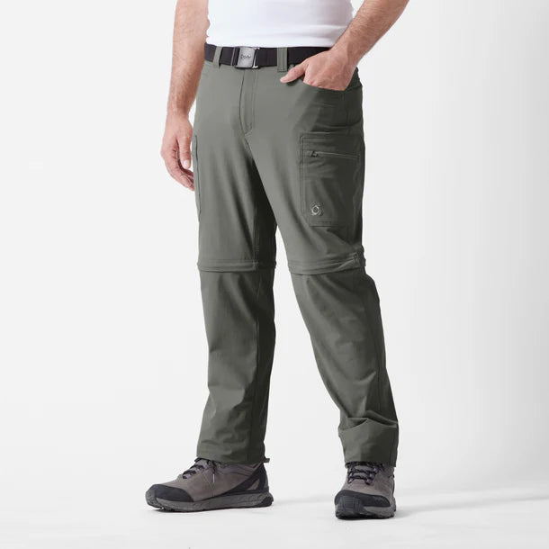 Pantalon Hombre Desmontable Apache Gris Oscuro