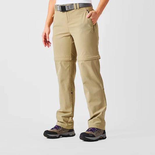 Pantalón Mujer Desmontable Kiska Khaki
