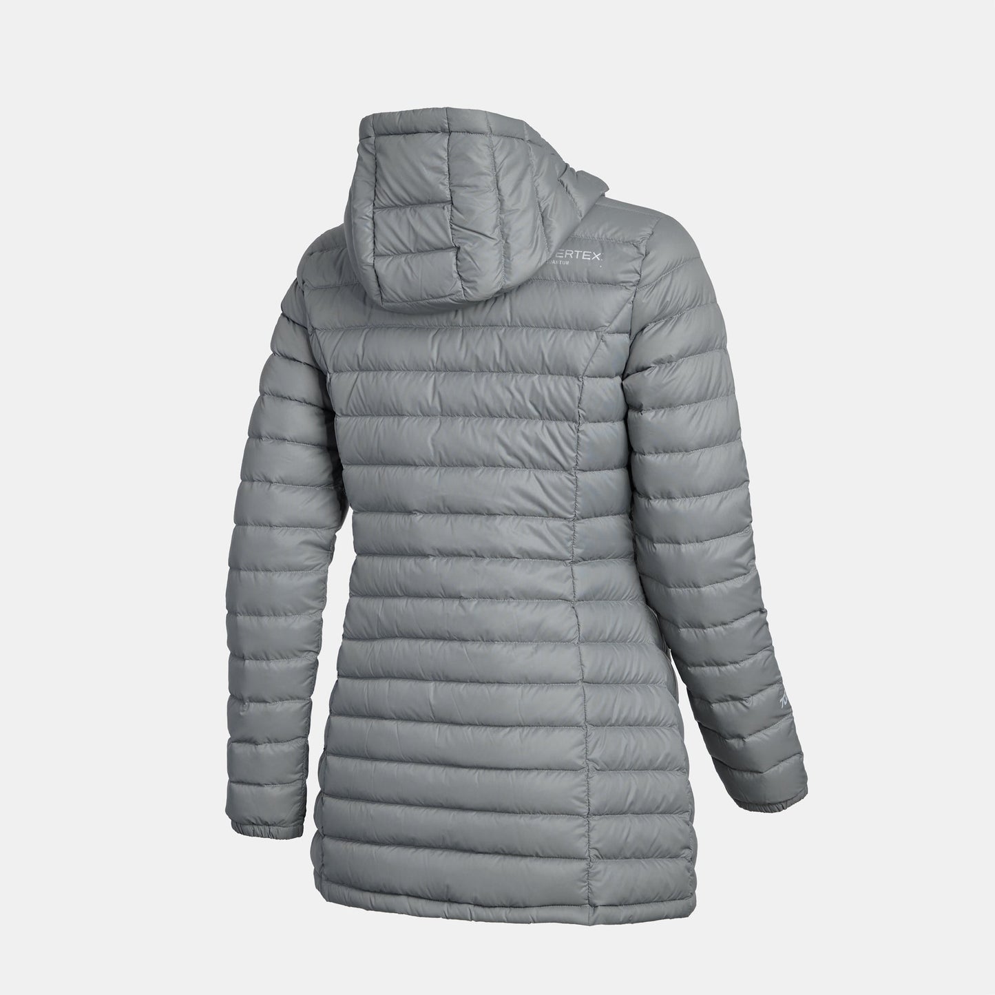 Parka Mujer Pluma Aken con Gorro Negro