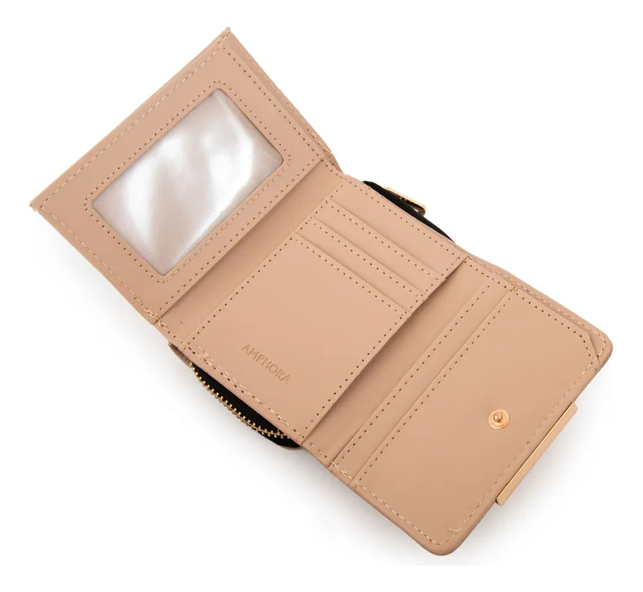 Billetera Mujer Pequeña Naty Rosa Viejo