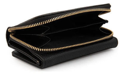 Billetera Mujer Mediana Naty Negro