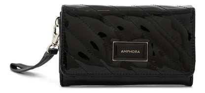 Billetera Mujer Acordeon Dean Mediana Negro