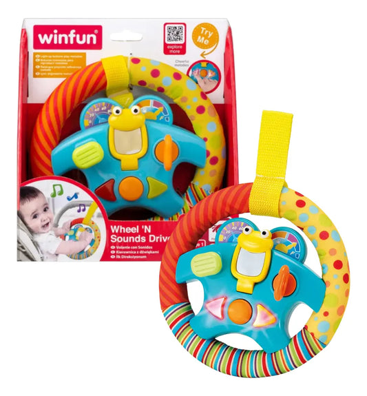 Volante Interactivo Para Bebés Con Sonido