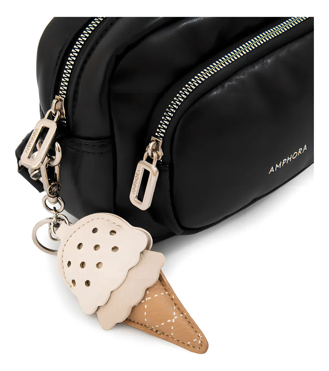Cartera Mujer Bandolera Gelatto Pequeña Negro