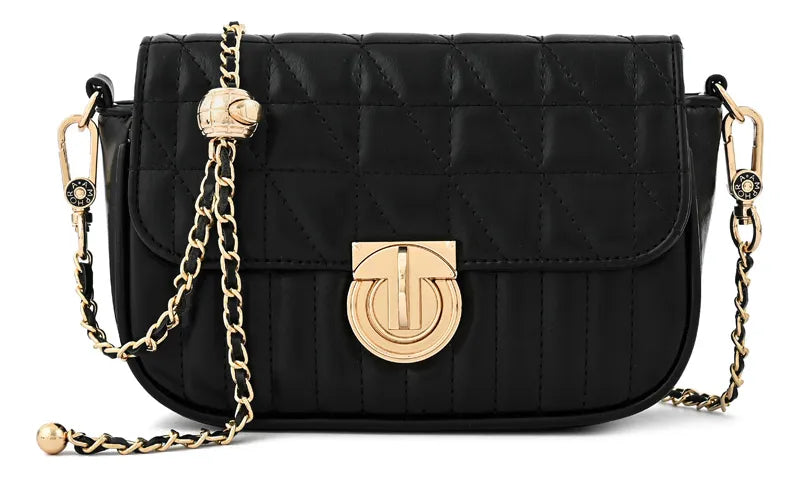 Cartera Mujer Bandolera Pequeña Airla Negro