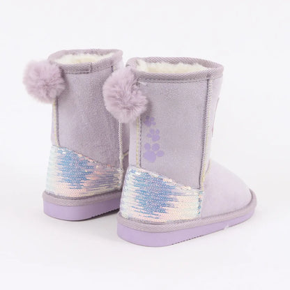 Bota Niña Chiporro Lentejuelas Skye Morado