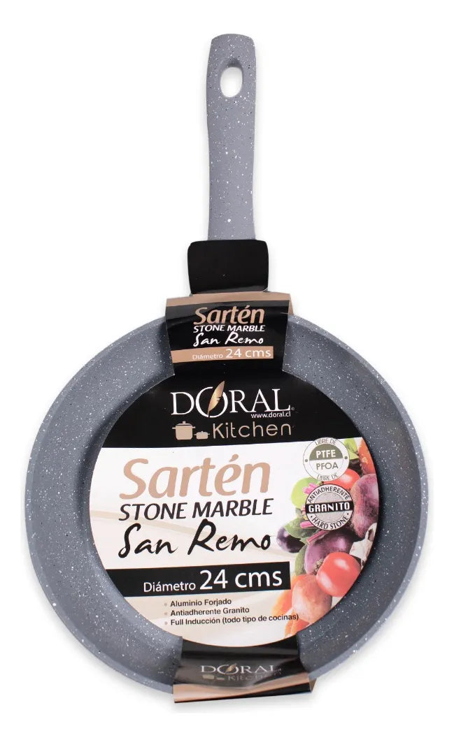 Sartén de Aluminio Stone Marble