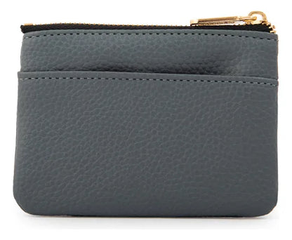 Monedero Mujer Con Bolsillo Frontal Pequeña Naty Denim