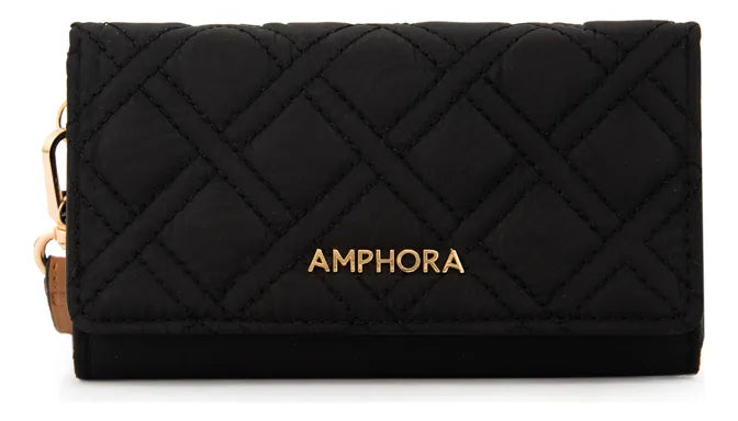 Billetera Mujer Mediana Gambia Negro