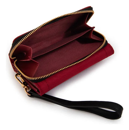 Billetera Mujer Mediana Canada Rojo oscuro