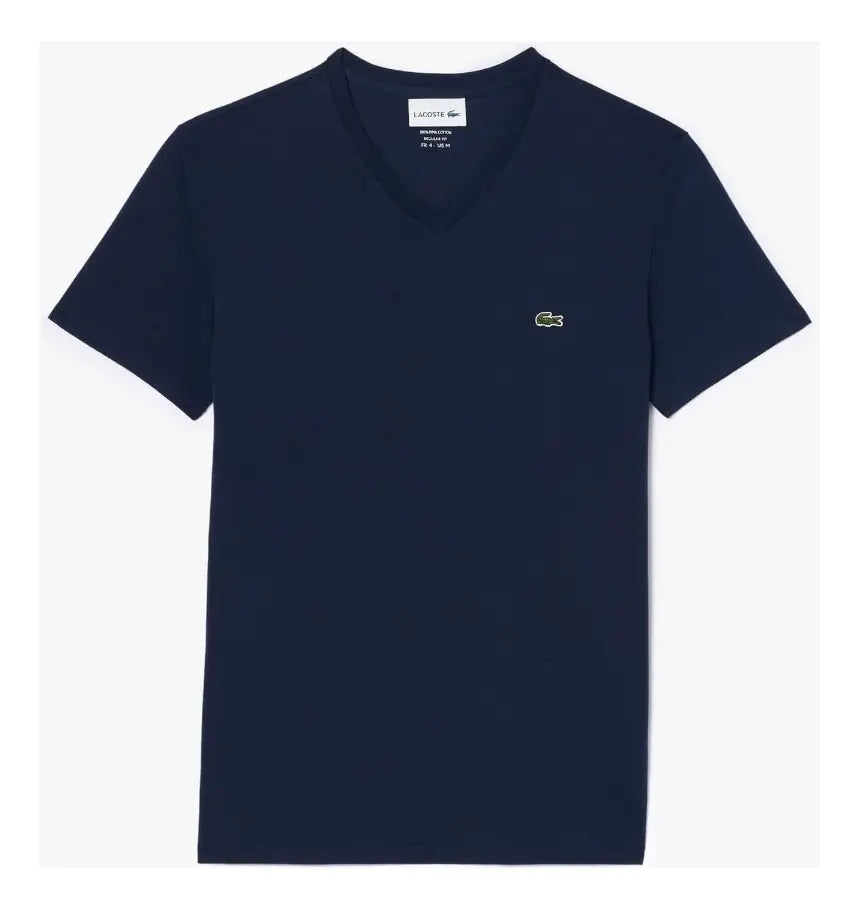Polera Hombre Cuello en V Navy