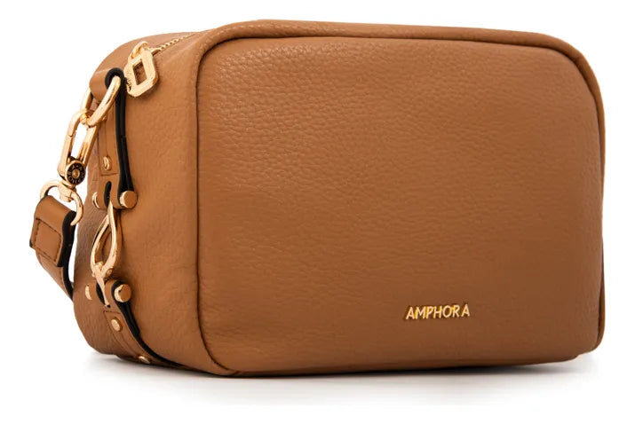 Cartera Mujer Bandolera Eugenia Pequeña Camel