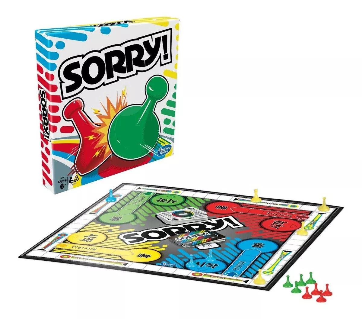 Juego de mesa Sorry! Hasbro Clasico Estrategia +6