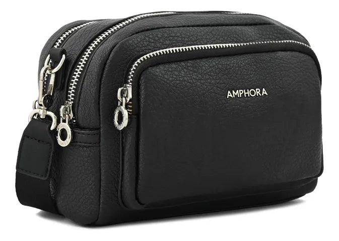 Cartera Mujer Bandolera Mediana Karina Negro Especial